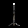 Selfie tyč Tripod Techsuit (L10s) - Stabilní stativ s dálkovým ovládáním Bluetooth a výplňovým světlem, 70 cm - černý