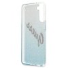Kryt Samsung Galaxy S21 Plus Guess Hardcase Glitter Gradient Script (GUHCS21MPCUGLSBL) modrý