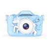 Dětský digitální fotoaparát FullHD X5 jednorožec, modrý
