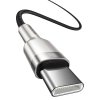 Datový kabel Baseus Cafule USB-C to USB-C Baseus Cafule, 100W, 1m černý
