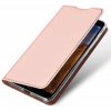 Pouzdro Huawei Y5P / Honor 9S kožené Dux Ducis Skin růžové