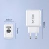 Nabíječka do sítě 12W 2.4A 2xUSB Dux Ducis C10 bílá