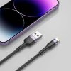 Datový kabel 2.4A 1m USB - Lightning Tech-Protect Ultraboost, černý