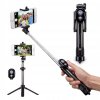 Selfie tyč / stativ tripod Bluetooth černý