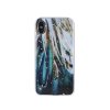 Kryt Samsung Galaxy A22 4G Silicone Gold Glam feathers