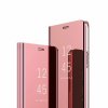 Pouzdro Huawei P40 Lite E Clear View Cover růžové