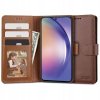 Pouzdro flip Samsung Galaxy A54 5G, Tech-Protect Wallet hnědé