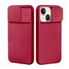 Kryt Xiaomi Redmi 12C s krytem fotoaparátu - burgundy