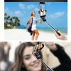 Selfie tyč Tripod SSTR-12 bluetooth stativ na dálkové ovládání, černá