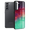 Pouzdro Samsung Galaxy S21 Techsuit - Glaze Series, Fiery Ocean