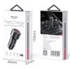 Nabíječka do auta Yesido (Y43) - 2xUSB, QC 3.0 36W - černá