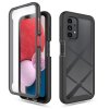 Pouzdro Samsung Galaxy A13 4G / A13 5G / A04 Techsuit - Defense360 Pro + ochrana obrazovky, černé