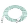 Datový kabel Hoco (X68) - USB Type-C to USB Type-C, 3A, 1.0m - zelený