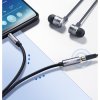 Audio kabel Ugreen (10595), pozlacené konektory - Jack 3,5 mm, prodlužovací 3 m - černý