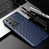 Kryt Samsung Galaxy A32 5G case Armored Shockproof Carbon Fiber modrý