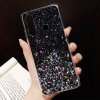 Kryt Samsung Galaxy A72 Sequins Glue Glitter Case černý