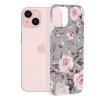Husa pentru iPhone 15 - Techsuit Marble Series - Bloom of Ruth Gray