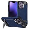 Kryt iPhone 15 Pro, Techsuit - Hybrid Armor Kickstand , modrý