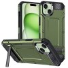 Kryt iPhone 15 Plus, Techsuit - Hybrid Armor Kickstand , zelený