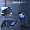 Husa pentru Samsung Galaxy Z Flip5 - Techsuit Hybrid Armor Kickstand - Blue