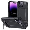 Kryt iPhone 14 Pro, Techsuit - Hybrid Armor Kickstand , černý
