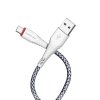 Datový kabel micro USB 1m Borofone Powerful BX25 bílý