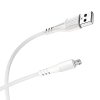 Datový kabel micro USB 1m, 2,4A Borofone Wieldy BX37 bílý