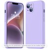 Case for Samsung Galaxy A34 5G - Techsuit SoftFlex - Light Purple