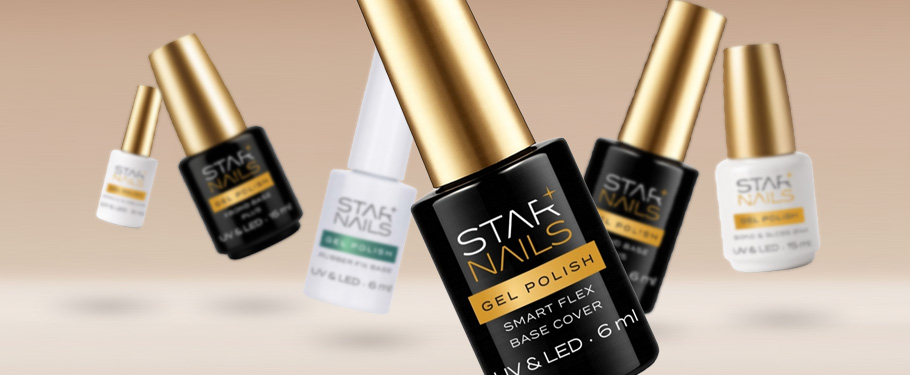 Podkladové báze Starnails – tady začíná dokonalá modeláž