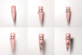 Fotonávod - inspirace na vánoční nehty