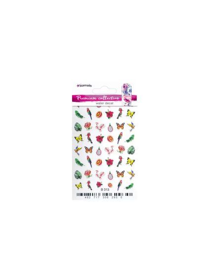 vyr 8069 3D vodolepky Starnails Premium B313 exotika
