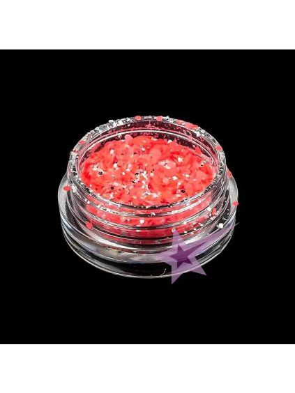 vyr 5146glitter neonovy oranzovy
