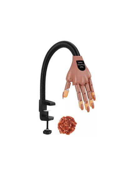 vyr 5227 cvicna ruka nail training hand starnails