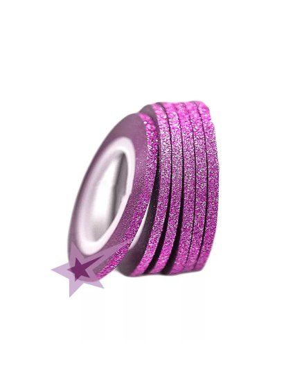 vyr 6025ruzova 3mm glitter