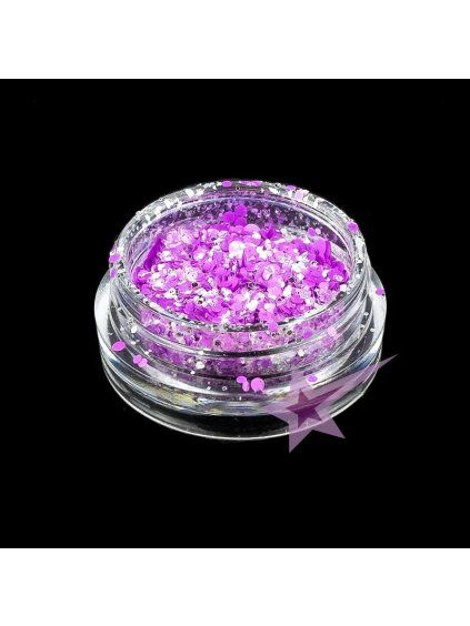vyr 5200glitter neonovy fialovy