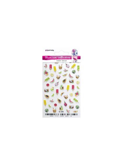 vyr 8066 3D vodolepky Starnails Premium B288 leto