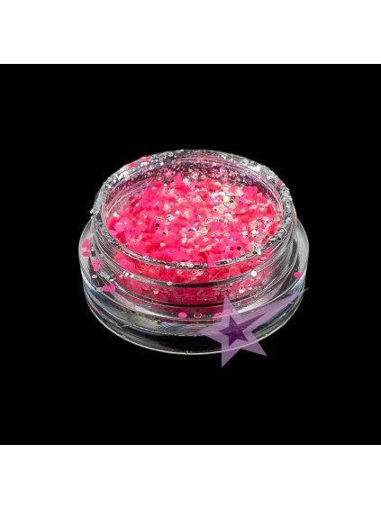 vyr 5145glitter neonovy cerveny