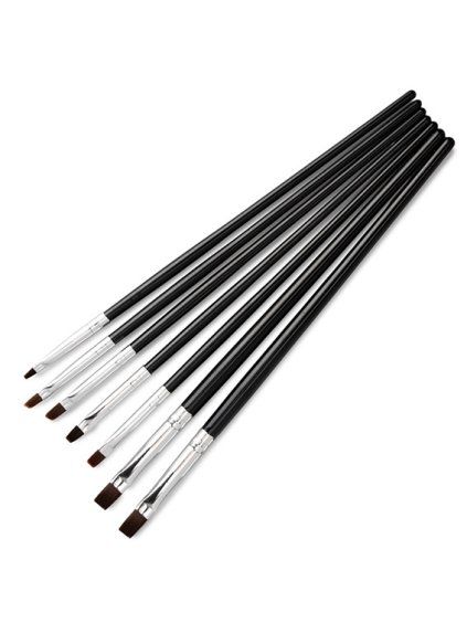 vyr 10233 Sada 7 stetcu na nehtovou modelaz 01