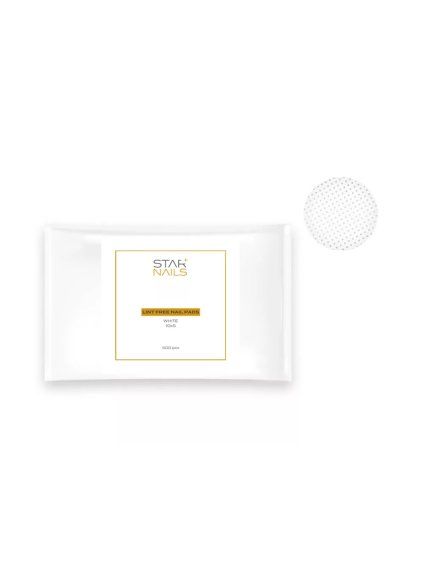 vyr 10115 Lint Free Nail Pads White 10x5 500