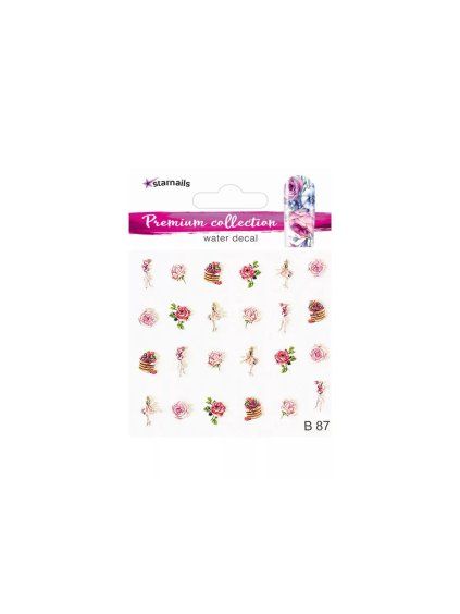 vyr 8061 3D vodolepky Starnails Premium B87