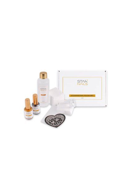 vyr 10553 SADA Stamping Nail Polish Set Lion