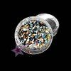 vyr 3218glitter hexagon barevny c 2