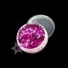 vyr 1747glitter hexagon mini fuchsia