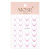 vyr 11147 Samolepky na nehty ombre light pink