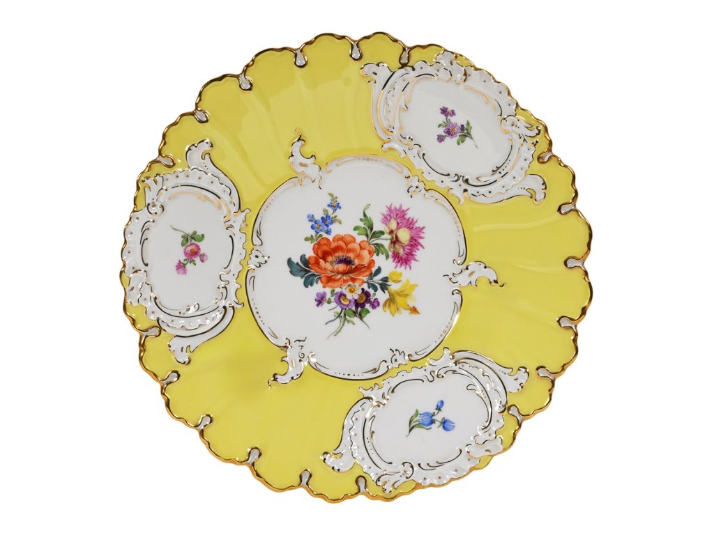 Míšeň - Malovaný talíř