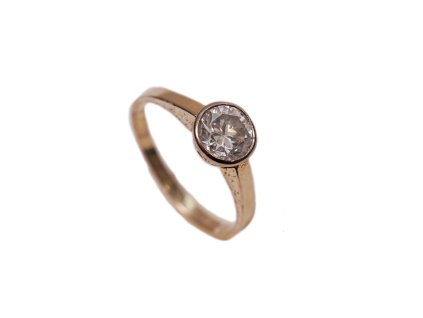 Prsten s briliantem 1,35 ct