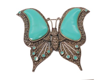 stribrny motyl s markazity gf 250305 22 226340543