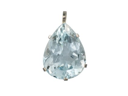 Zlatý přívěsek s přírodním topazem 45 ct