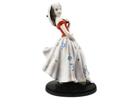 Friedrich Goldscheider - Dívka s deštníkem