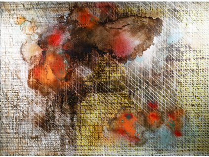 Jiří Šuhájek - Abstraktní kompozice - velký formát